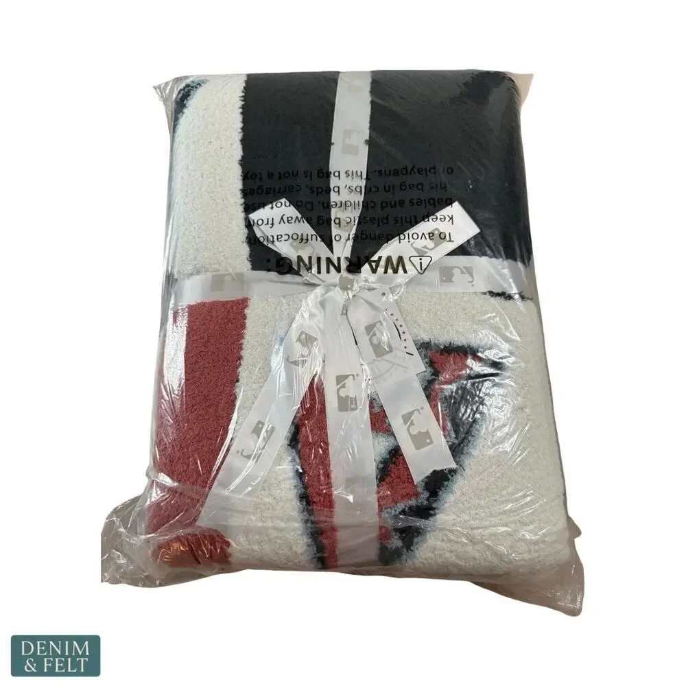 NEW The Styled Collection Arizona Diamondbacks MLB Buttery Ombre Check‎ Blanket